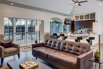 Well-appointed clubhouse